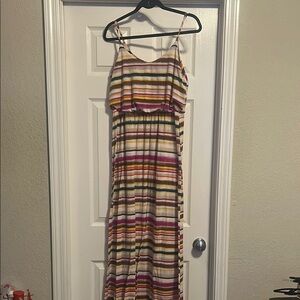 American Rag Multicolor Striped Maxi Dress